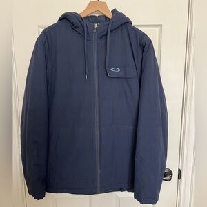 Oakley Navy Insulated Water Resistant Jacket